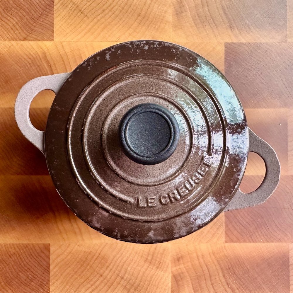 Le Creuset Cast Iron Mini Cocotte in Truffle/Terre Naturelle/Sepia